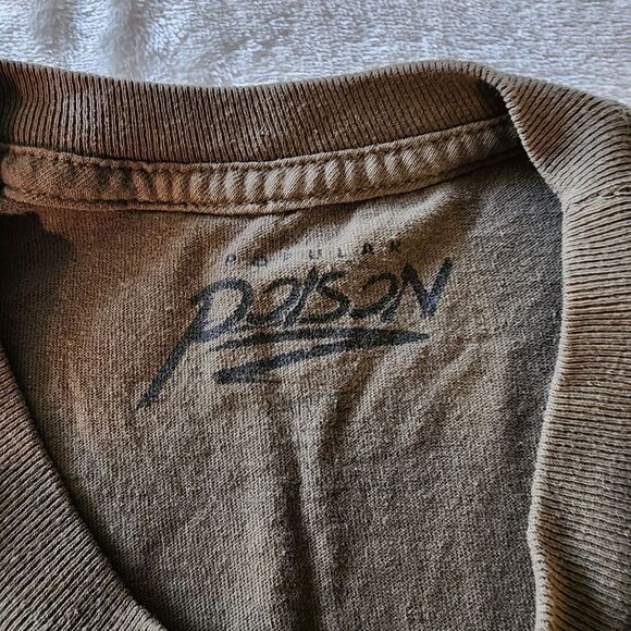 Popular Poison Size Large Green Tshirt With Marilyn Monroe Graphic - Picture 5 of 6